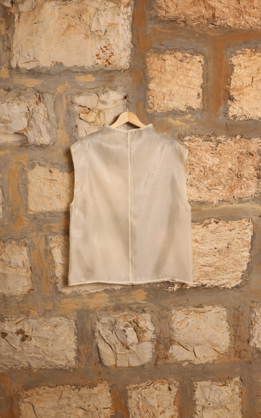 Ivory Sheer Top