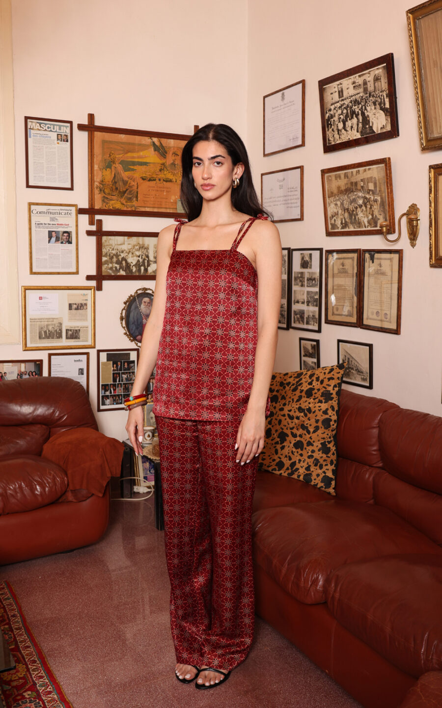 Mashru Silk Set