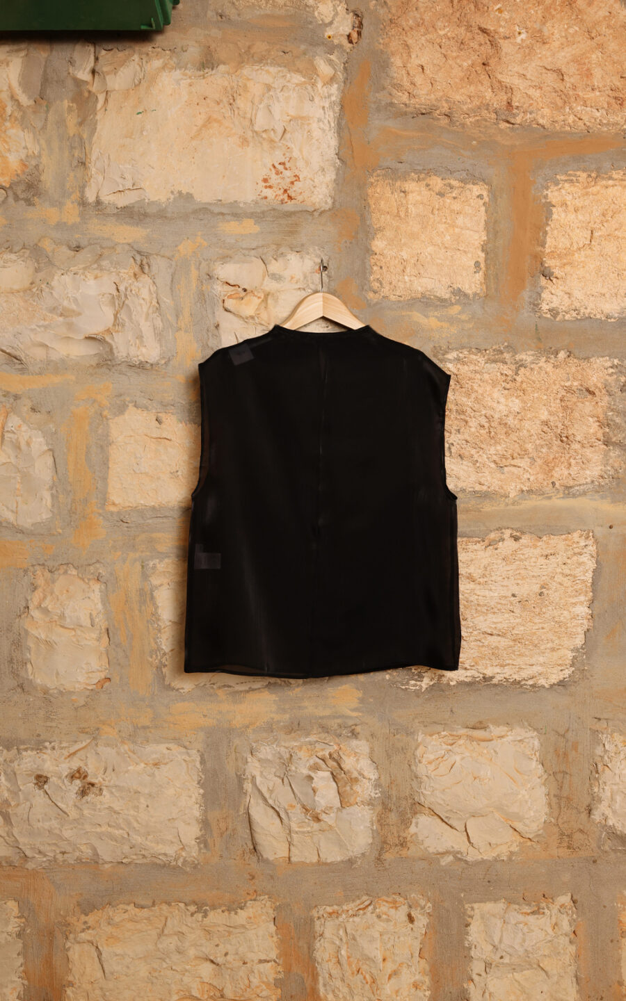 Sheer Noir Top